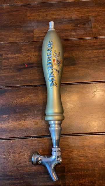 VINTAGE MICHELOB LIGHT beer tap handle. COLLECTABLE