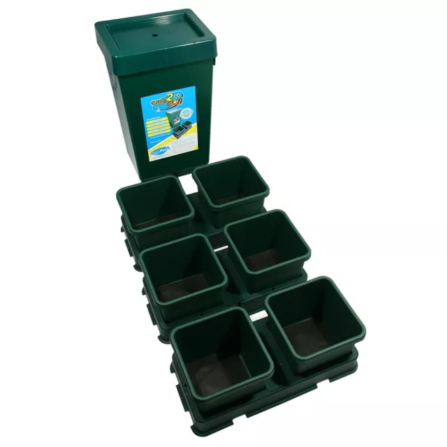 AutoPot Easy2Grow Kit, Bewässerungssystem mit 6x 8,5 L Töpfen und 47 L Tank