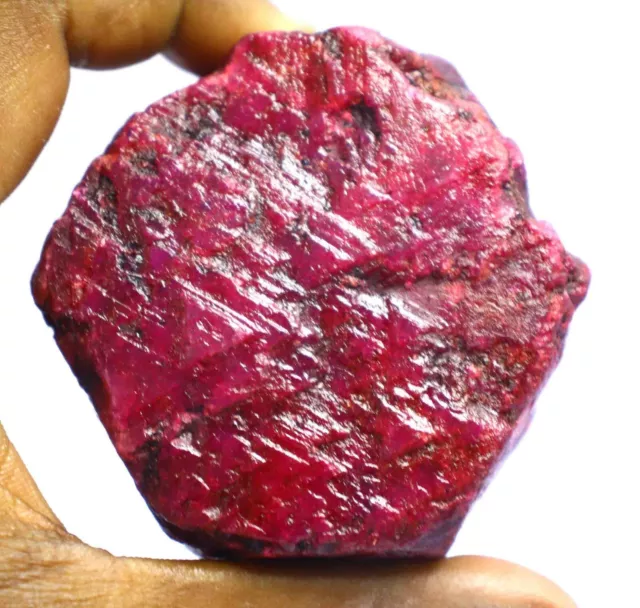 Certificato 2020.00 CT Naturale Africano Sangue Rosso Rubino Grande Gemma Grezzo