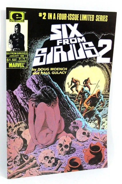 Six From Sirius #2 Doug Moench Paul Gulacy 1986 Comic Epic Comics VF