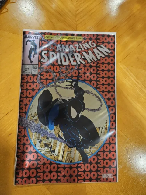 Amazing Spider-Man #300 Facsimile Edition Reg Foil Set (Nm) 2023 Mcfarlane Venom