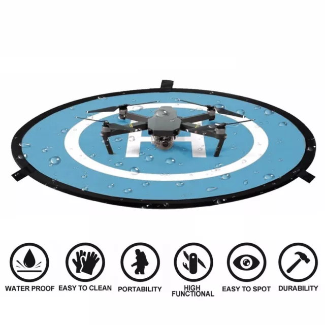 Heavy Duty Foldable Landing Pad Glow Parking Apron For DJI Mavic Mini RC Drone