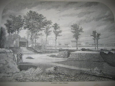 Gravure 1860 - Vincennes