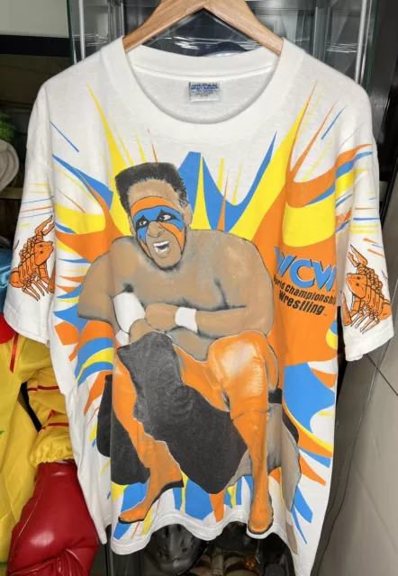 Vintage Wcw (World Championship Wrestling) Sting T-Shirt Xl