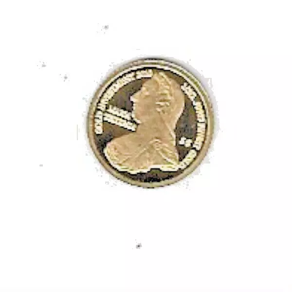 Gold - Salomon Islands 5 Dollar 2010 Gold Pf Maria Theresia