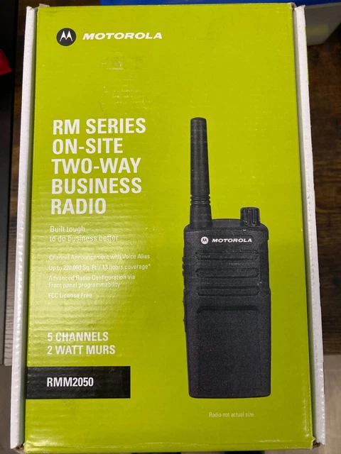 Motorola RMM2050 On-Site Two-Way Radio. Various conditions Motorola RMM2050 On-Site Two-Way Radio. Various conditions