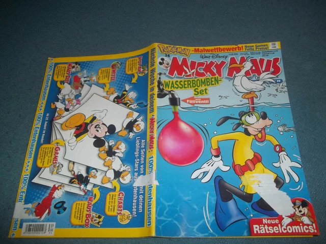 Micky Maus Magazin***Comic***Heft***Nr.34 Vom 14.08.2006