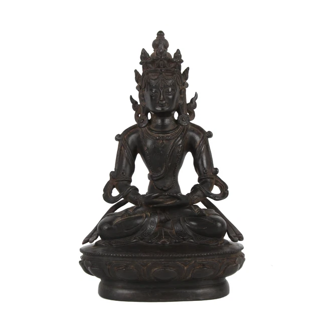 Chinese Antique Bronze Bodhisattva Statue
