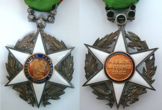 Médaille De Chevalier Nicham El Anouar - Médecin Principal De Marine (1951) - Originale