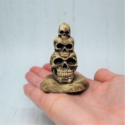 Skull Totem Celtic Small Figurine Secret Santa Xmas Gift Stocking Filler