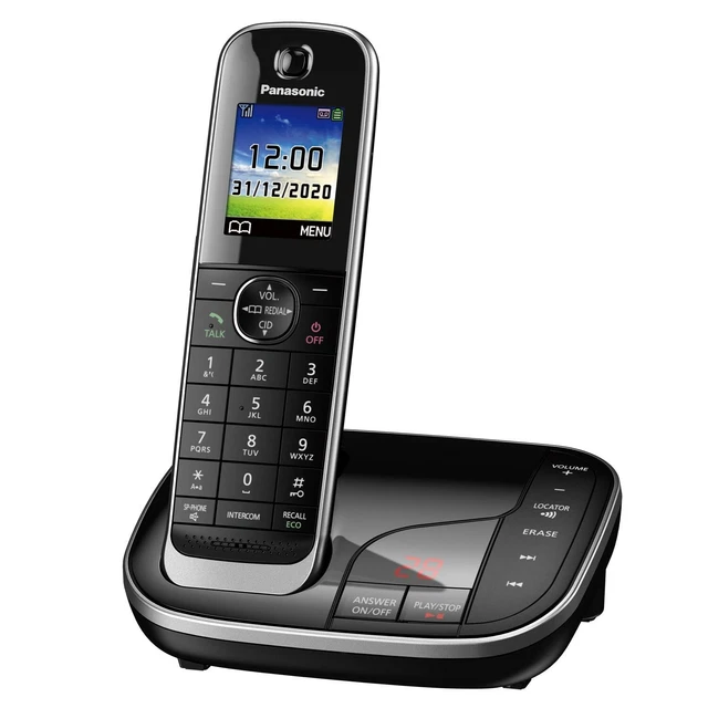 PANASONIC KXTGJ320E DIGITAL Cordless Phone with Answer Machine & Added