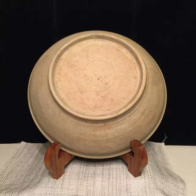 **RARE** Authentic 15th Century A.D. Burmese Celadon Large Plate 3