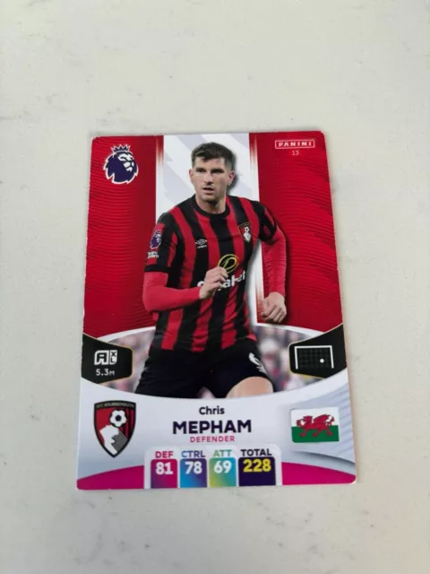 Adrenalyn XL Premier League Official Trading Cards Panini 2024 - Chris Mepham