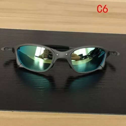 Juliet Cyclops Sunglasses X Metal UV 400 Ruby Polarized Glass Titanium Goggles