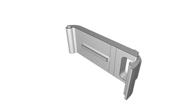 PULUZ - Copribatteria in metallo per GoPro Hero 9, ricambio nero, in lega di alluminio, rimovibile, per porta di ricarica, adattatore per fotocamera Vlog accessori (nero
