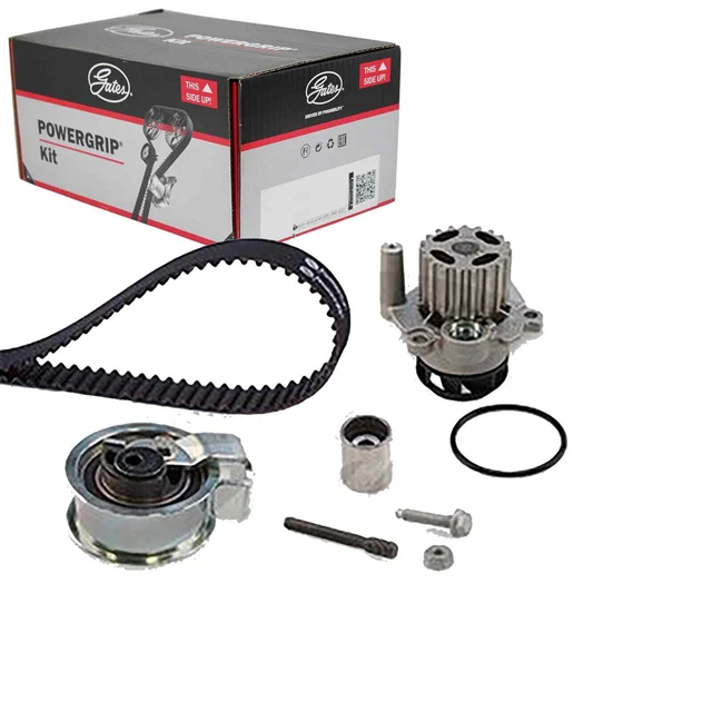 Kit De Distribution GATES PowerGrip + Pompe à Eau KP35468XS - Pour Remplacement Complet Et Garantie Unique
