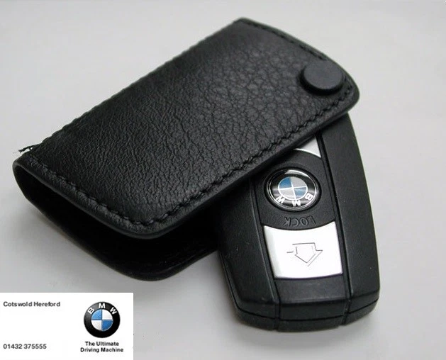 NEW GENUINE BMW Key Holder Fob Leather Case / Cover 51210414778 ??13.80 ...
