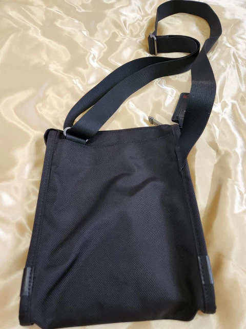 Tumi Alpha Pocket Bag Ballistic Black Crossbody 3