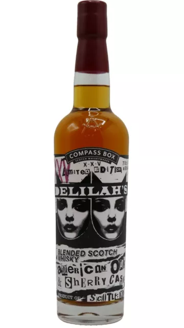 Compass Box - Delilah's XXV Anniversary Whisky 70cl