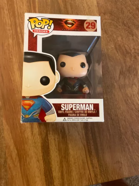 Funko POP! Heroes DC, Man of Steel Superman #29