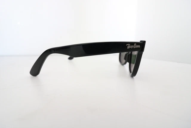 Ray Ban Wayfarer RB2140 Unisex Sonnenbrille Sunglasses Schwarz Top Zustand 3