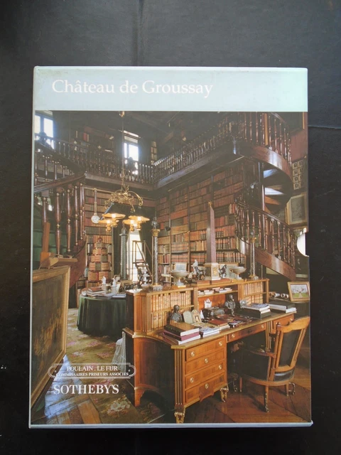 Catalogue Vente Sothebys - Château De Groussay - 4 Volumes