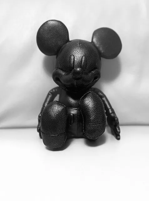 NWT Authentic DISNEY X COACH Mickey Mouse Leather Collectible Doll F59151 SMALL