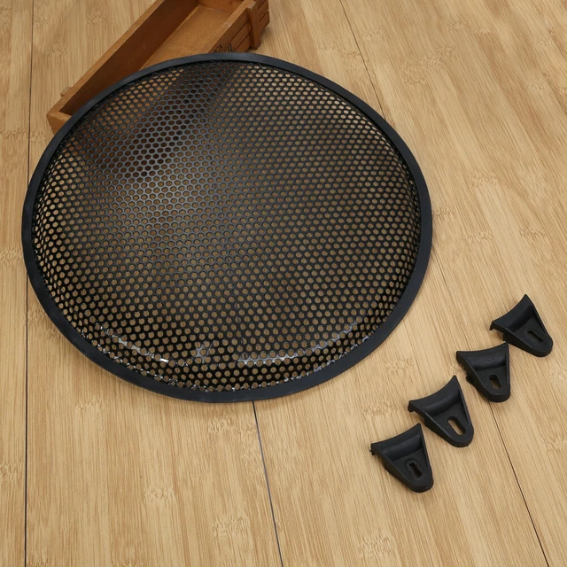 1PC CAR SPEAKER Cover Black Subwoofer Grill for Car Subwoofers and