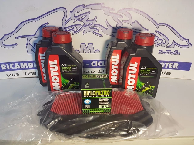 KIT TAGLIANDO HONDA NC 750 X 14>15 Filtro Olio MOTUL 7100 10W40 DCT AB 2014 2015 EUR 52,00 - IT