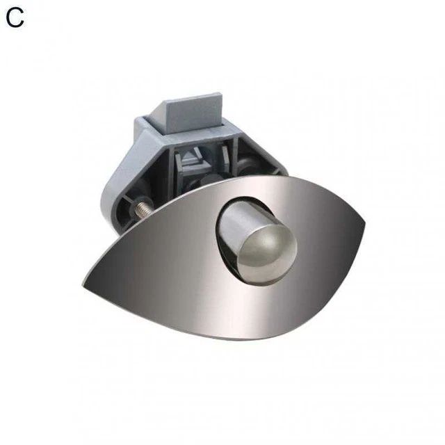Push Latch Anti-rust Fine Workmanship Half-Moon Push Latch Catch Lock Robust C