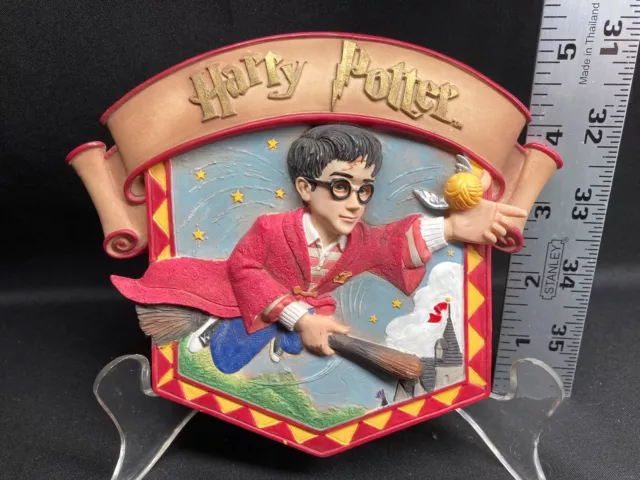 Harry Potter 2000 Wall Hanger 865982 Warner Bros Enesco Quidditch Golden Snitch