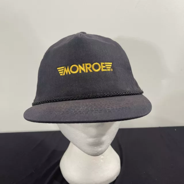 Vtg Monroe Performance Shocks and Struts Snapback Trucker Hat Cap