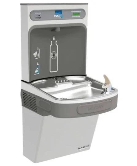 Elkay Elzsg8Wssk Ss Bottle Filling Station W. Water Cooler & Drinking Fountain