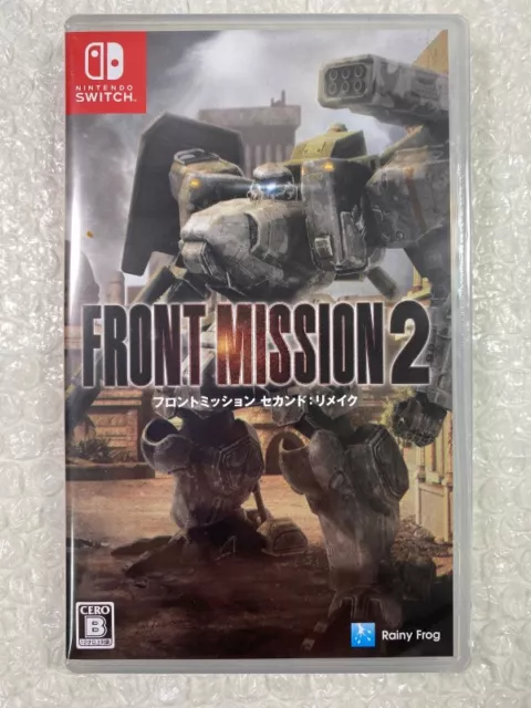 Front Mission 2: Remake Switch Japan New (Game In English/Fr/De/Es/It)