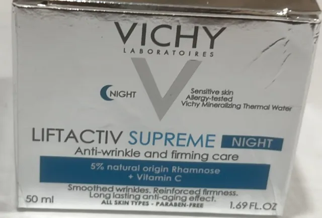 Vichy Laboratories Night Sensitive Skin LiftActiv Supreme Anti-Wrinkle 10/2025