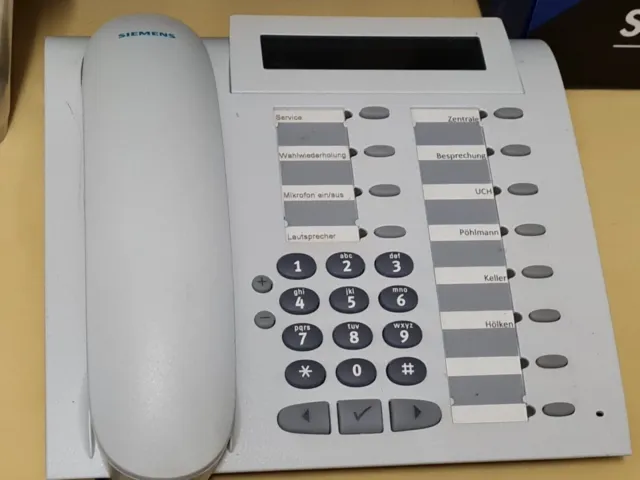 Siemens Optipoint 500 basic  Telefon System, Tischtelefon Büro kabelgebunden
