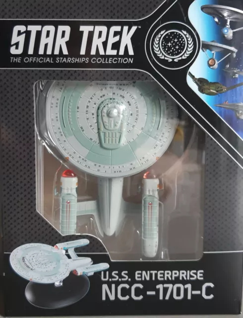 USS ENTERPRISE NCC-1701-C Starship Star Trek Box-Display Edition 10 ...