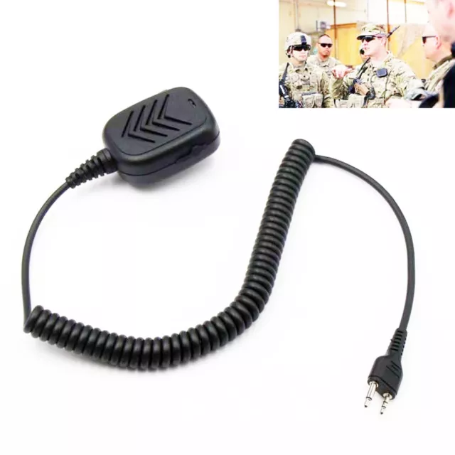 High Quality Hand Mic Microphone Speaker For Midland 2/Two Way Radio -US STOCK