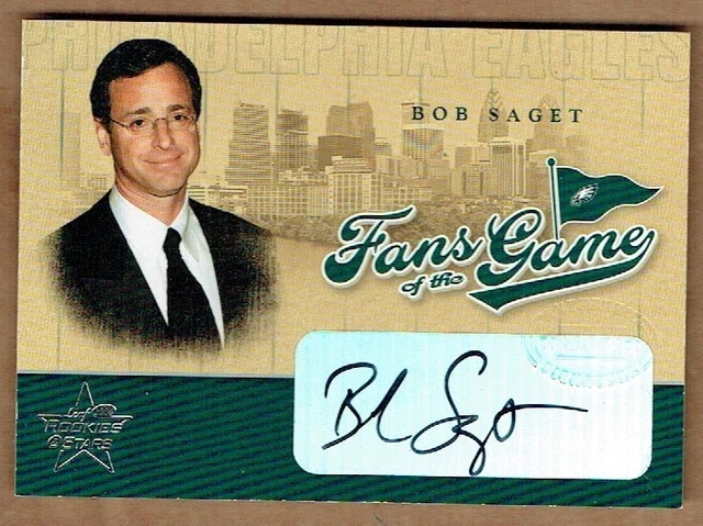 2004 Leaf Rookies And Stars Fans Of The Game Auto #Fg5 Bob Saget