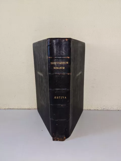 livre ancien-Brévarium Romanum - pars Aestivalis -1895