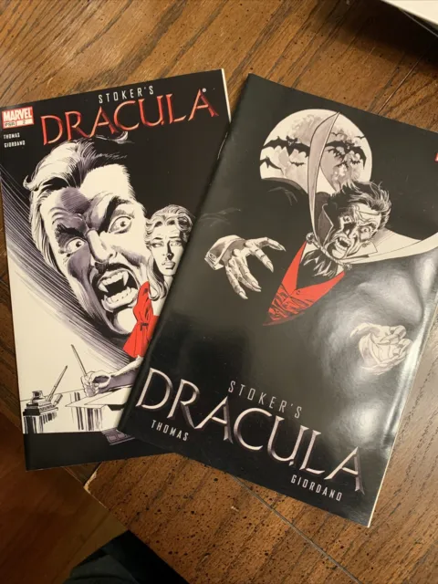 Stoker's Dracula #1, 2 (#1 Reprints Dracula Lives #5-8 Vf Print Run Of 18K)