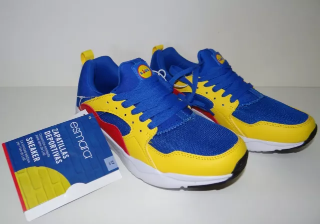 New Lidl Trainers Limited Edition 2023 Livergy Sneakers Size UK 9 EU 43