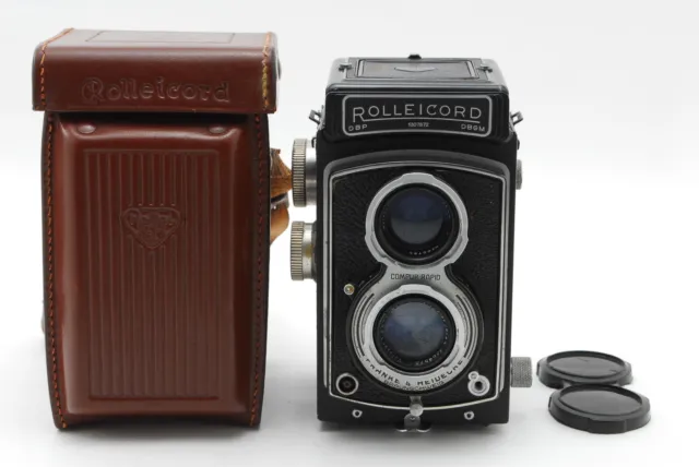 [As-Is w/Case] Rolleicord III 6x6 Medium Format TLR Camera 75mm f/3.5 From JAPAN