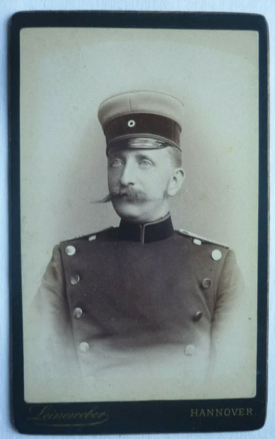 CdV Preussische KRIEGSAKADEMIE BERLIN 1886 -1889 von Leineweber Hannover Hameln2