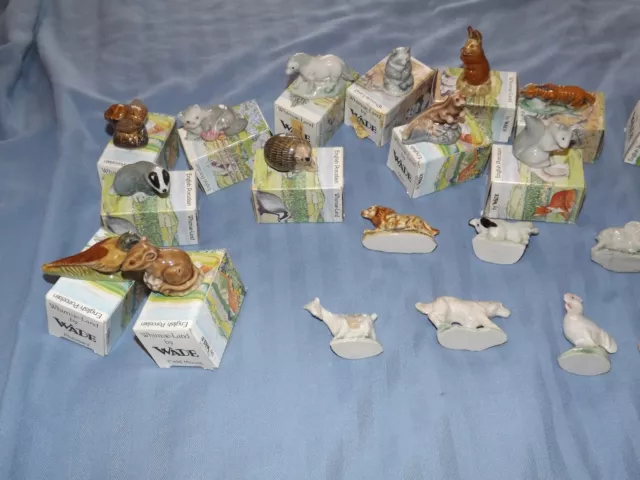 Wade Whimsies Animals Figures Whimsie Land 1984-1988 Some Boxed Multi Listing 3