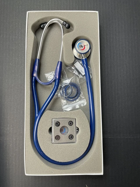 GRx Medical Blue Cardiology Advanced Adult Stethoscope CD-29 New In Box