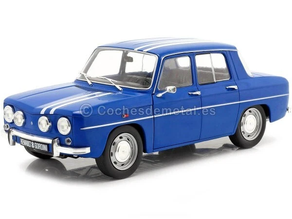 1967 Renault 8 R8 Gordini 1300 Azul 1:18 Solido S1803604