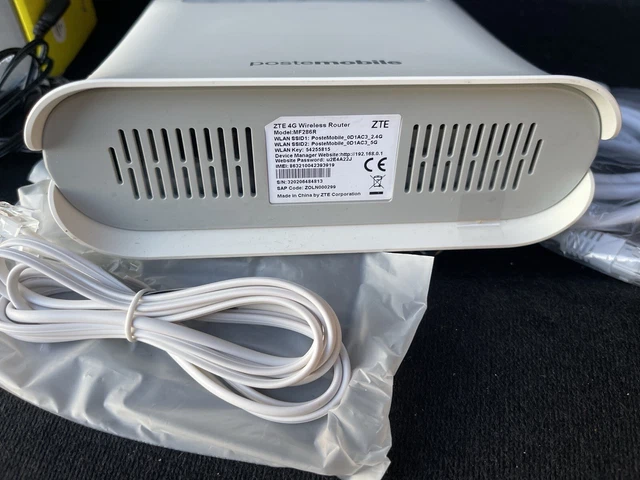 MODEM ROUTER Postemobile 4G Zte Mf286R Lte Wifi 4G+ EUR 31,90 - PicClick ES