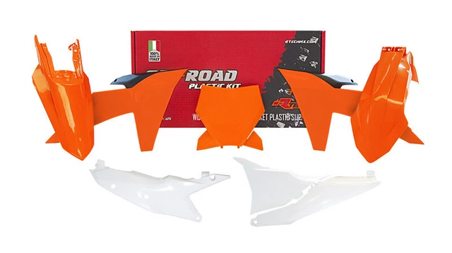 Manubrio KTM SXF 2006-2018 Manubrio Motocross Manubrio Accossato Arancione Per KTM SXF 2006-2018 - Alluminio 28.5mm Altezza Media Manubrio Accossato KTM SXF Alluminio Manubrio Motocross Diametro 28.5mm