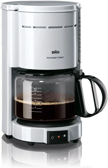 Braun Kaffeeautomat KF 47/1 Classic weiß